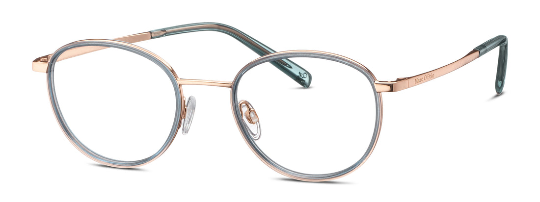 Lunettes de vue marc o'polo 501034 70 azul unisex taille 46mm - Vue principale