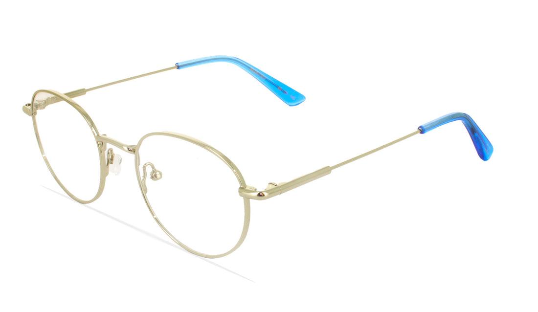 Lunettes de vue greyhounders agatsu silver / blue plateado round unisex taille 48mm - Vue principale