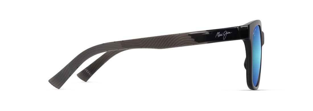 Óculos de sol maui jim mj0346sa owelo 002 gris unisex tamanho 56mm - Vista de detalhe
