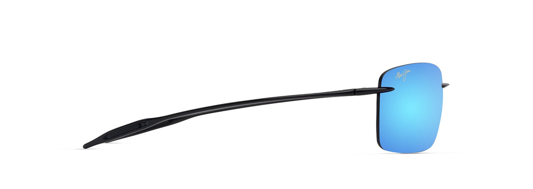 Occhiali da sole maui jim mj0423s lighthouse 040 negro rectangular unisex taglia 63mm - Vista dettagliata