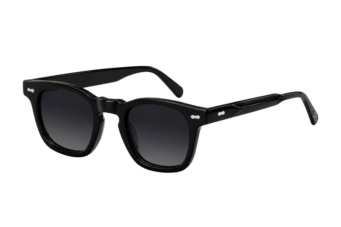 Zonnebrillen greyhounders bru c1 negro unisex maat 48mm - Hoofdaanzicht