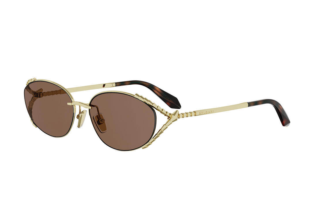 Sonnenbrillen bvlgari serpenti viper bv40095u 30e gold oval femenino größe 57mm - Hauptansicht