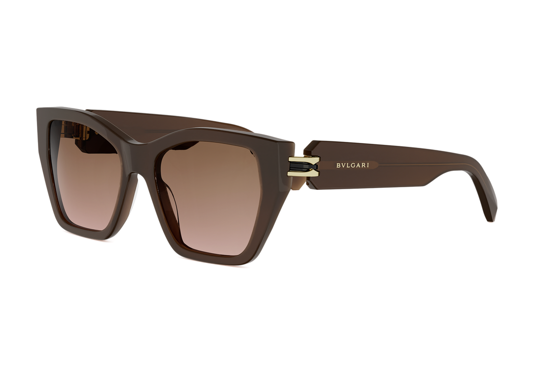 Sonnenbrillen bvlgari b.zero1 bv40097i 50f brown cat eye femenino größe 54mm - Hauptansicht