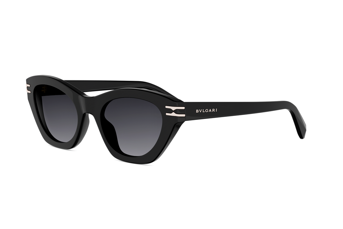 Sonnenbrillen bvlgari b.zero1 bv40099i 01b black cat eye femenino größe 51mm - Hauptansicht