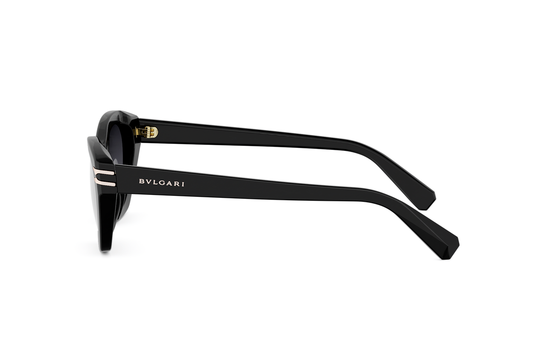 Sonnenbrillen bvlgari b.zero1 bv40099i 01b black cat eye femenino größe 51mm - Detailansicht