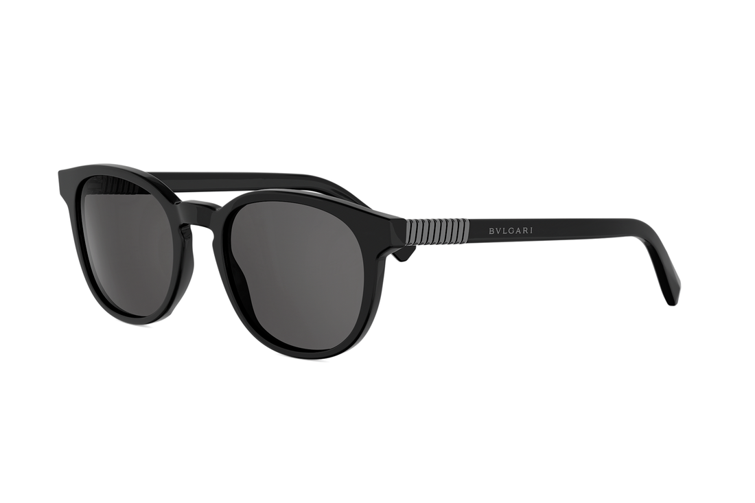 Gafas de sol bvlgari tubogas bv40102i 01a black pantos masculino talla 52mm - Vista principal