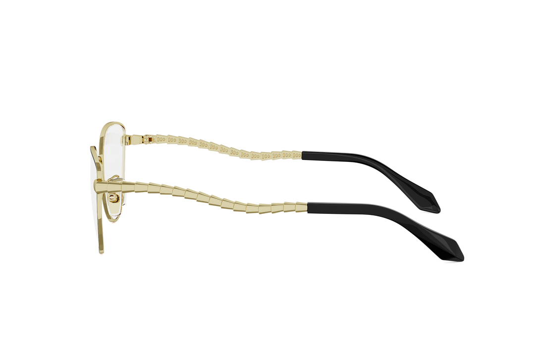 Brillen bvlgari serpenti viper bv50081u 005 gold cat eye femenino größe 53mm - Detailansicht