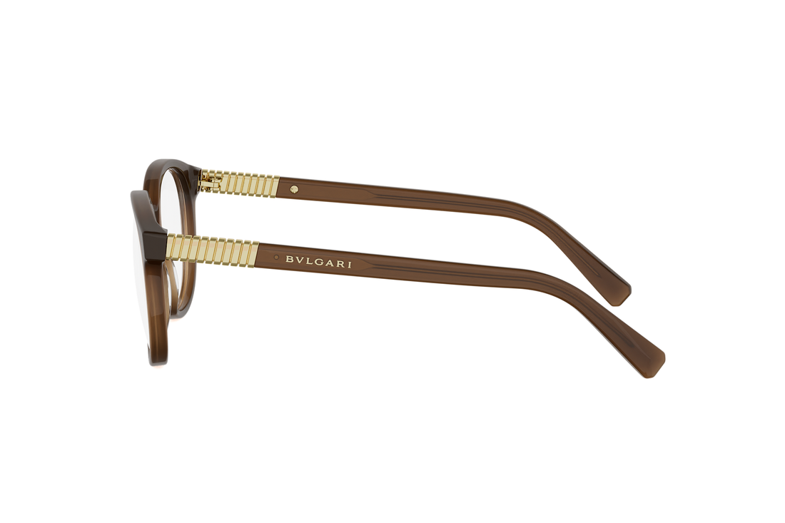 Brillen bvlgari tubogas bv50083i 050 brown pantos femenino größe 52mm - Detailansicht