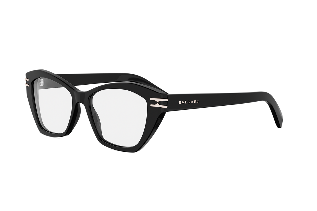 Brillen bvlgari b.zero1 bv50084i 001 black cat eye femenino größe 52mm - Hauptansicht