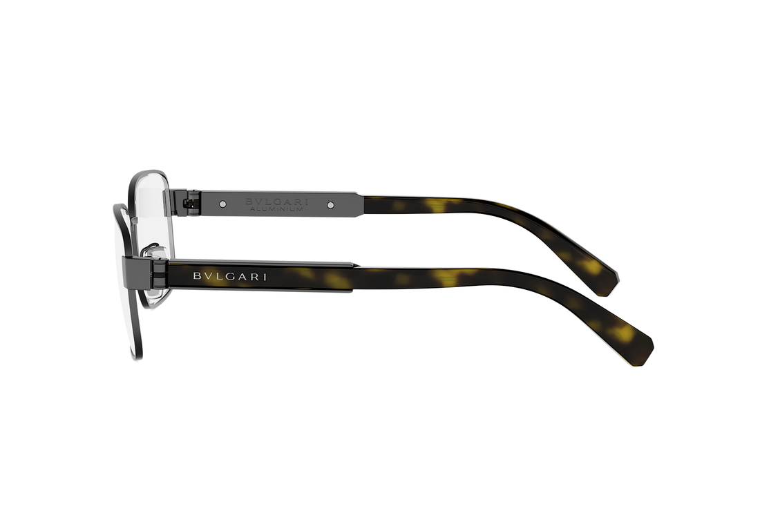 Brillen bvlgari aluminium bv50085u 013 grey rectangular masculino maat 58mm - Detailaanzicht