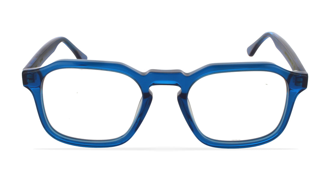 Lunettes de vue greyhounders bluet blue azul square femenino taille 52mm - Vue détaillée