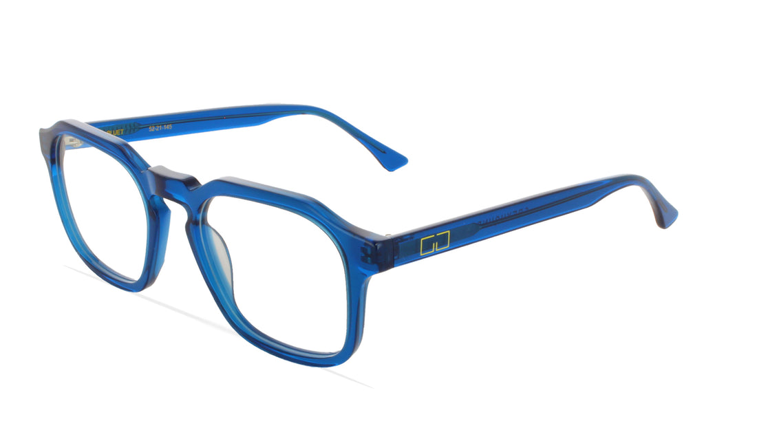 Lunettes de vue greyhounders bluet blue azul square femenino taille 52mm - Vue principale