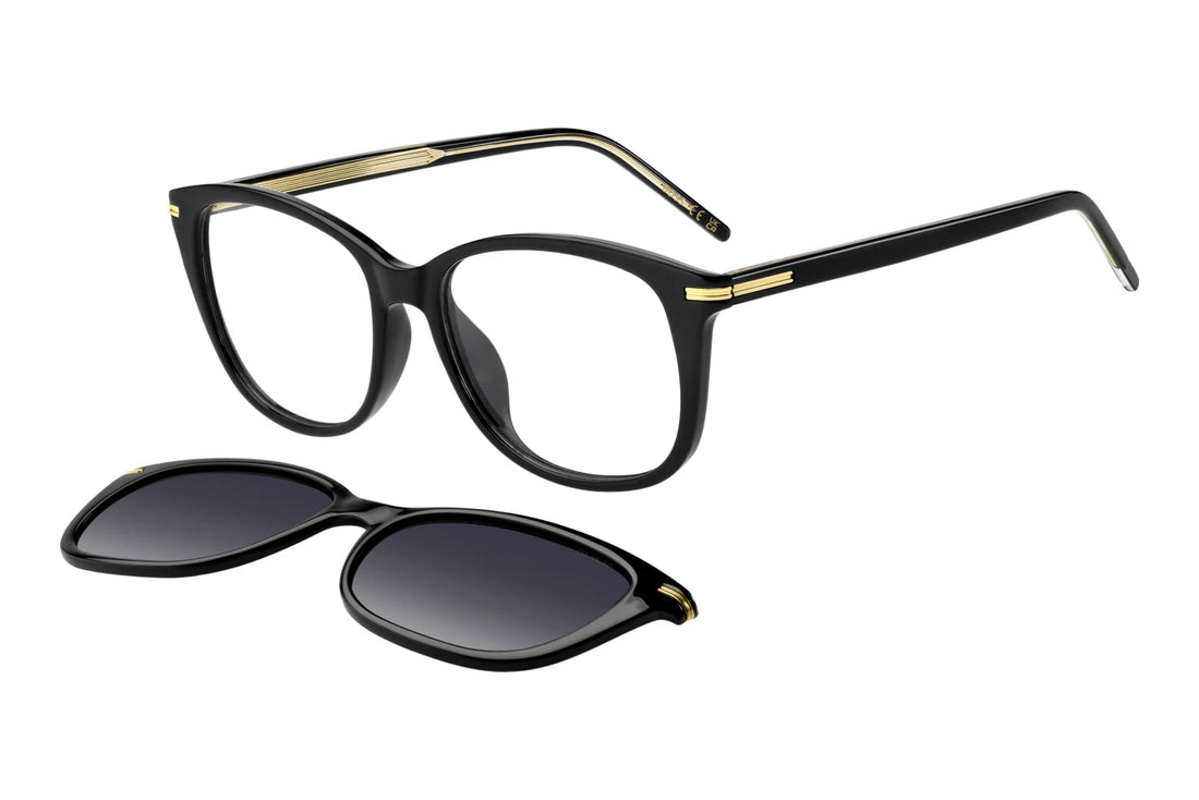 Gafas de sol hugo boss boss 1862/g/c 807 wj negro rectangular femenino talla 52mm - Vista principal