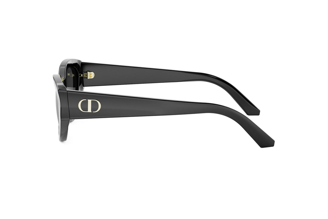 Occhiali da sole diorglow b1i 10a0 black oval femenino taglia 53mm - Vista dettagliata