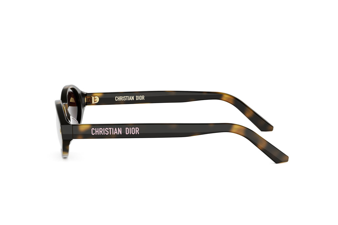 Occhiali da sole diorpacific r1i 20n1 havana oval femenino taglia 52mm - Vista dettagliata