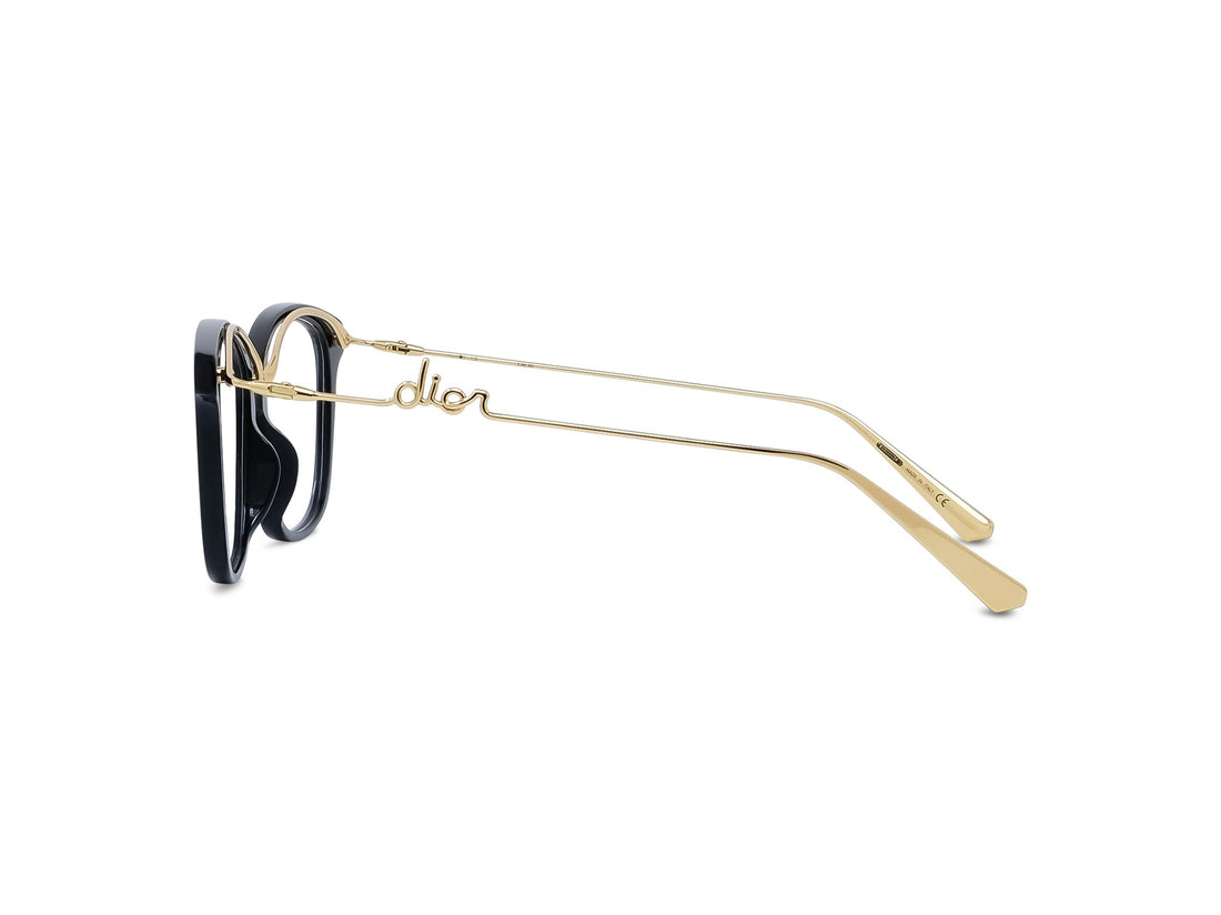 Occhiali da vista diorsignatureo bi 1200 black cat eye femenino taglia 52mm - Vista dettagliata