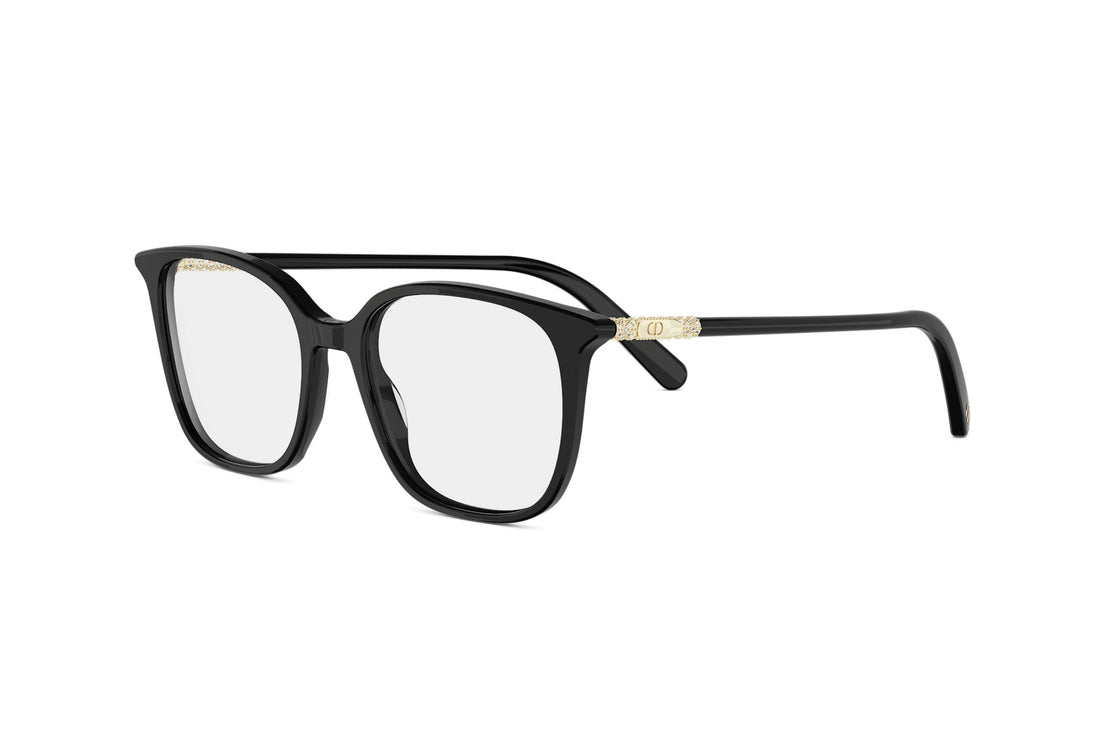 Occhiali da vista dior mini cd o s10i 1000 black square femenino taglia 51mm - Vista principale