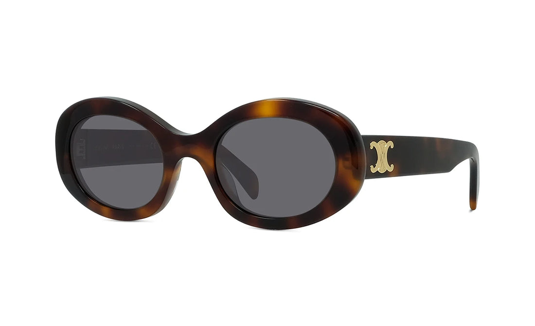Occhiali da sole celine triomphe cl40194u 53a havana oval femenino taglia 52mm - Vista principale