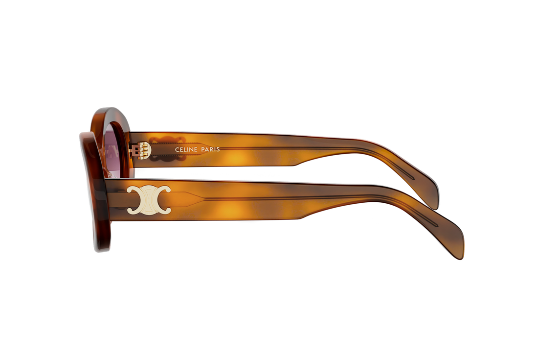 Sonnenbrillen celine triomphe cl40194u 53z havana oval femenino größe 52mm - Detailansicht