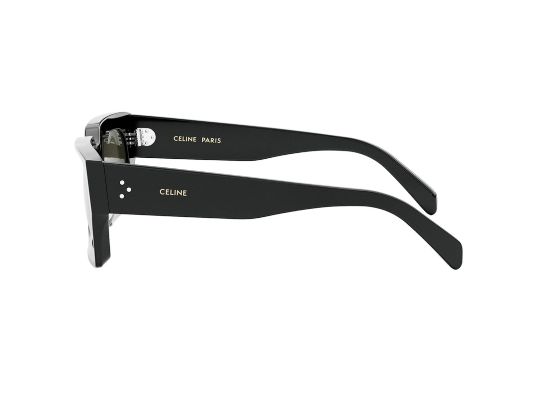 Sunglasses celine 3 dots cl40280u 01a black rectangular masculino size 54mm - Detailed view