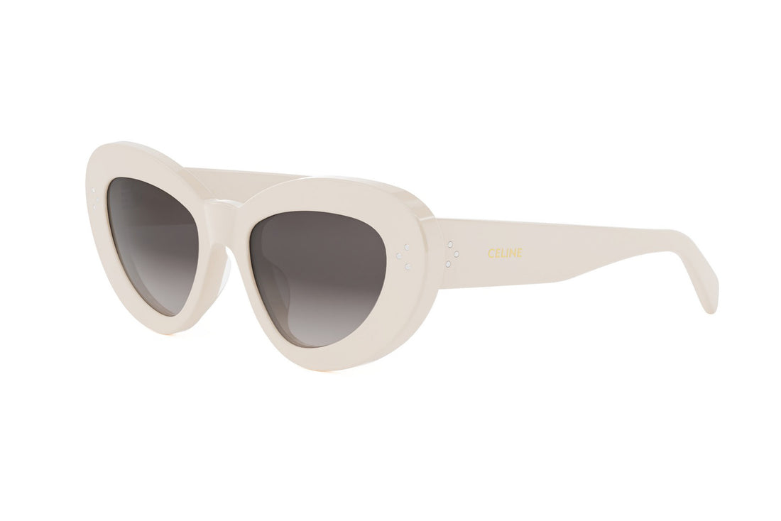 Sonnenbrillen celine 3 dots cl40320u 25f white cat eye femenino größe 52mm - Hauptansicht