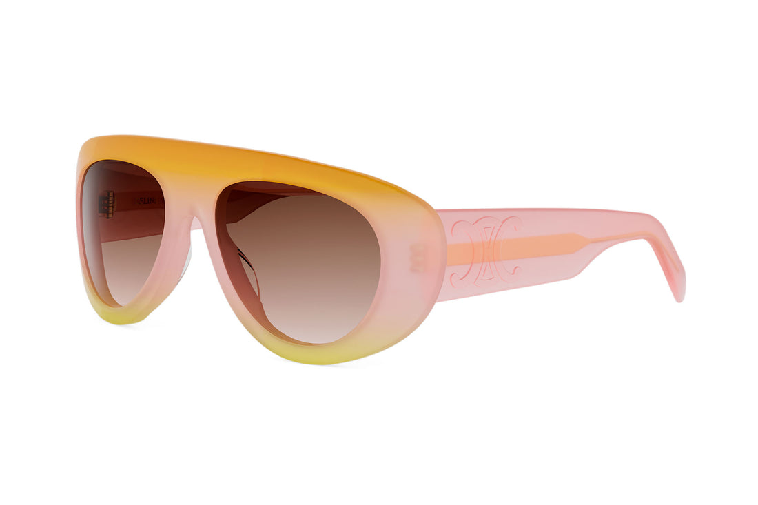 Sonnenbrillen celine triomphe stamp cl40340u 74f rose pilot femenino größe 57mm - Hauptansicht