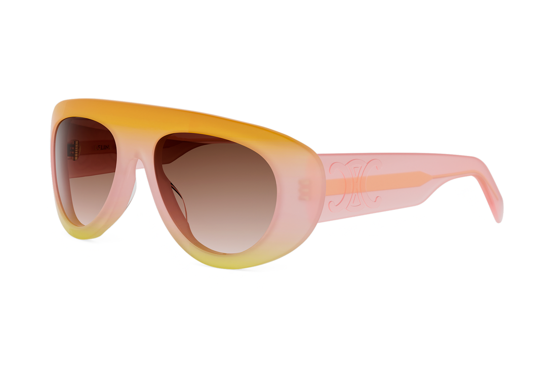 Sonnenbrillen celine triomphe stamp cl40340u 74f rose pilot femenino größe 57mm - Hauptansicht