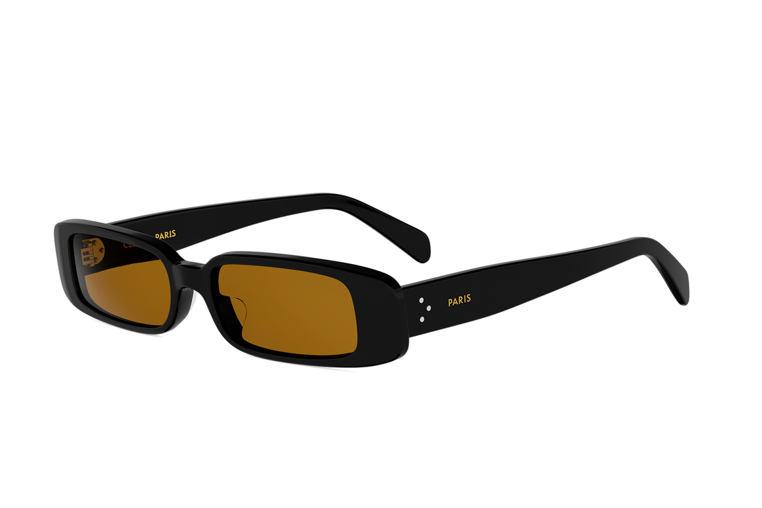 Sonnenbrillen celine 3 dots cl40343u 01j black rectangular femenino größe 53mm - Hauptansicht