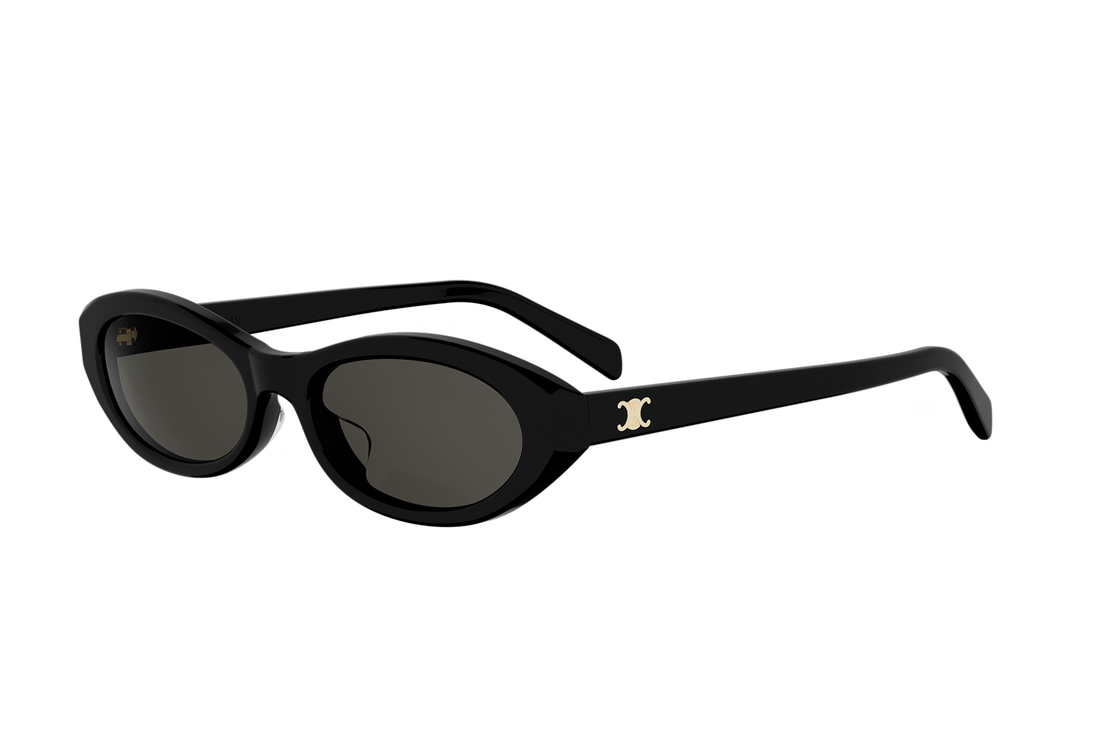 Occhiali da sole celine triomphe mini cl40353u 01a black oval femenino taglia 54mm - Vista principale