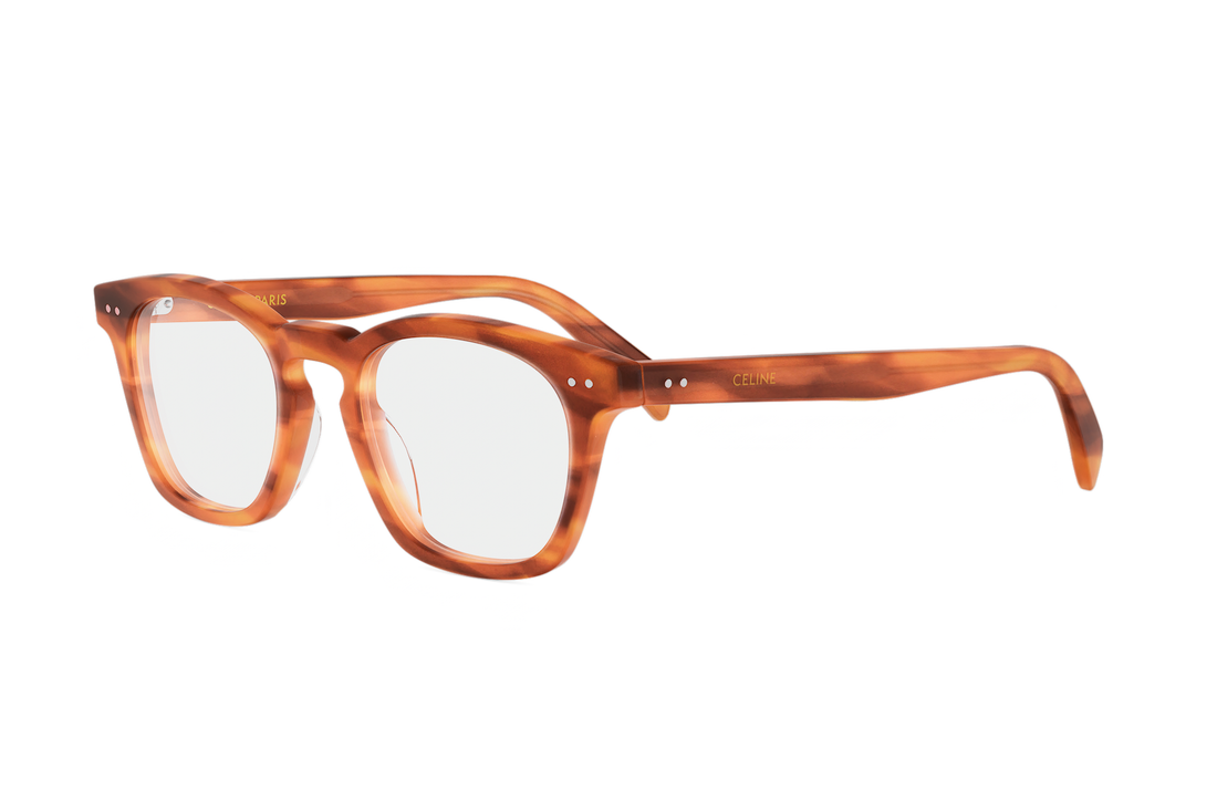 Occhiali da vista celine thin cl50129i 053 havana geometric masculino taglia 49mm - Vista principale