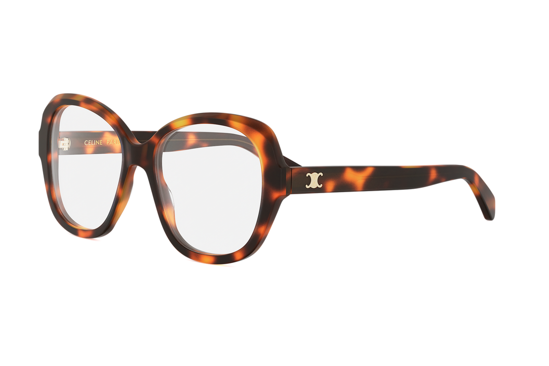 Lunettes de vue celine triomphe mini cl50179i 053 havana butterfly femenino taille 55mm - Vue principale
