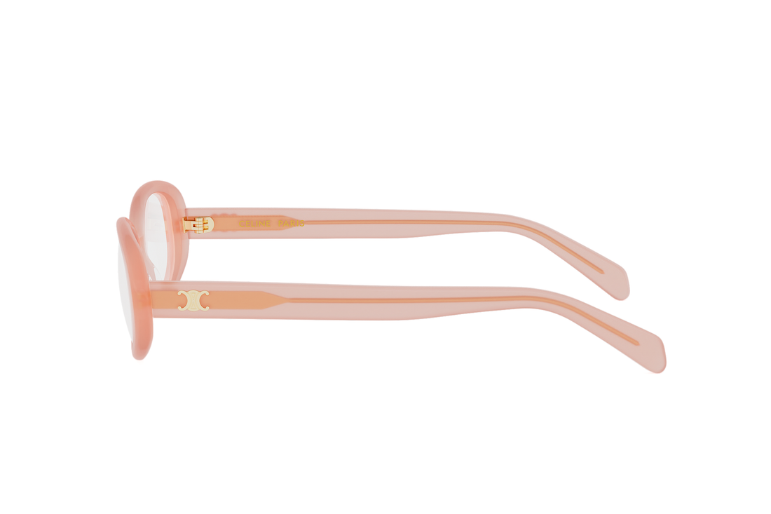 Brillen celine triomphe mini cl50180i 044 orange oval femenino größe 54mm - Detailansicht