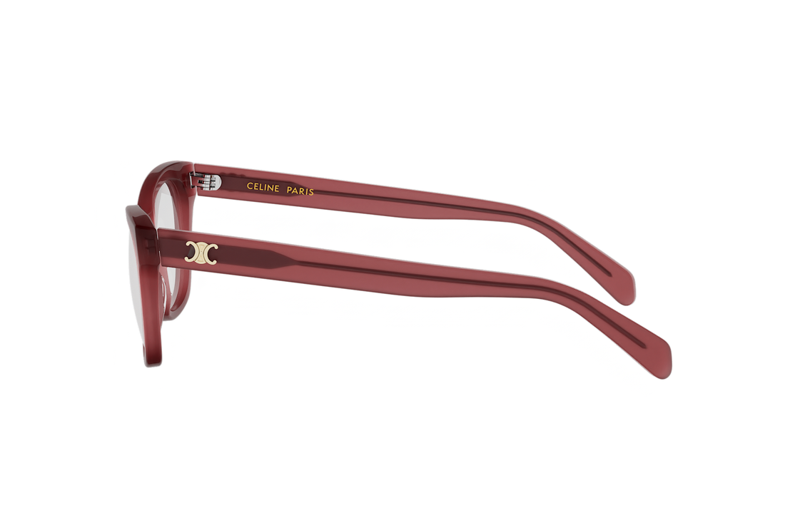 Brillen celine triomphe mini cl50184i 069 violet cat eye femenino größe 54mm - Detailansicht