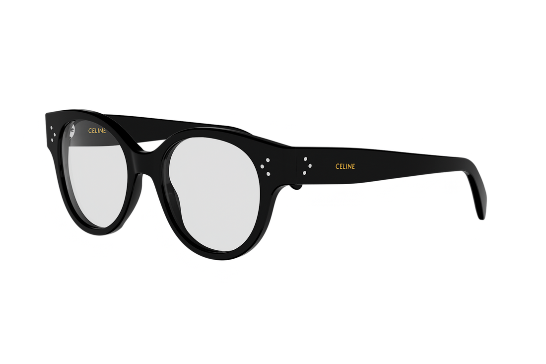 Brillen celine 3 dots cl50186i 001 black round femenino größe 51mm - Hauptansicht