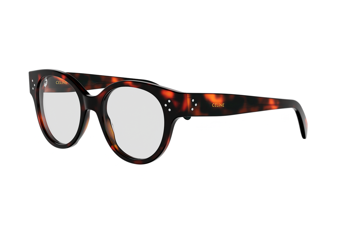 Brillen celine 3 dots cl50186i 052 havana round femenino größe 51mm - Hauptansicht