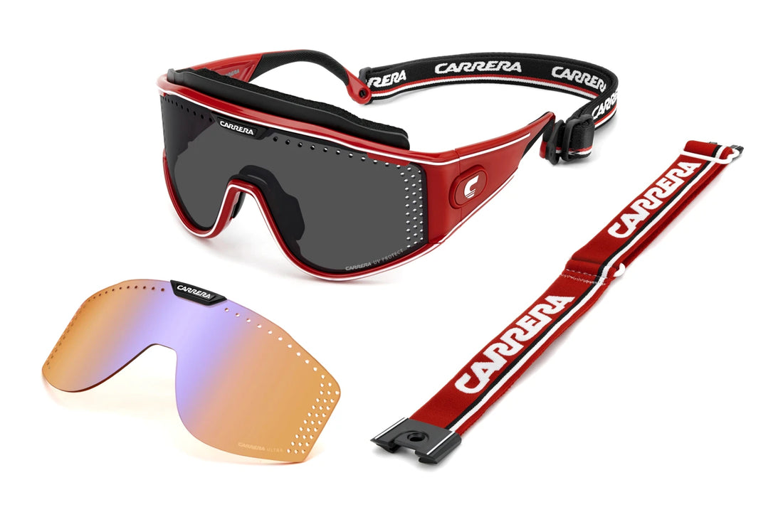 Gafas de sol carrera ca transforma c9a ir rojo mask masculino talla 99mm - Vista principal