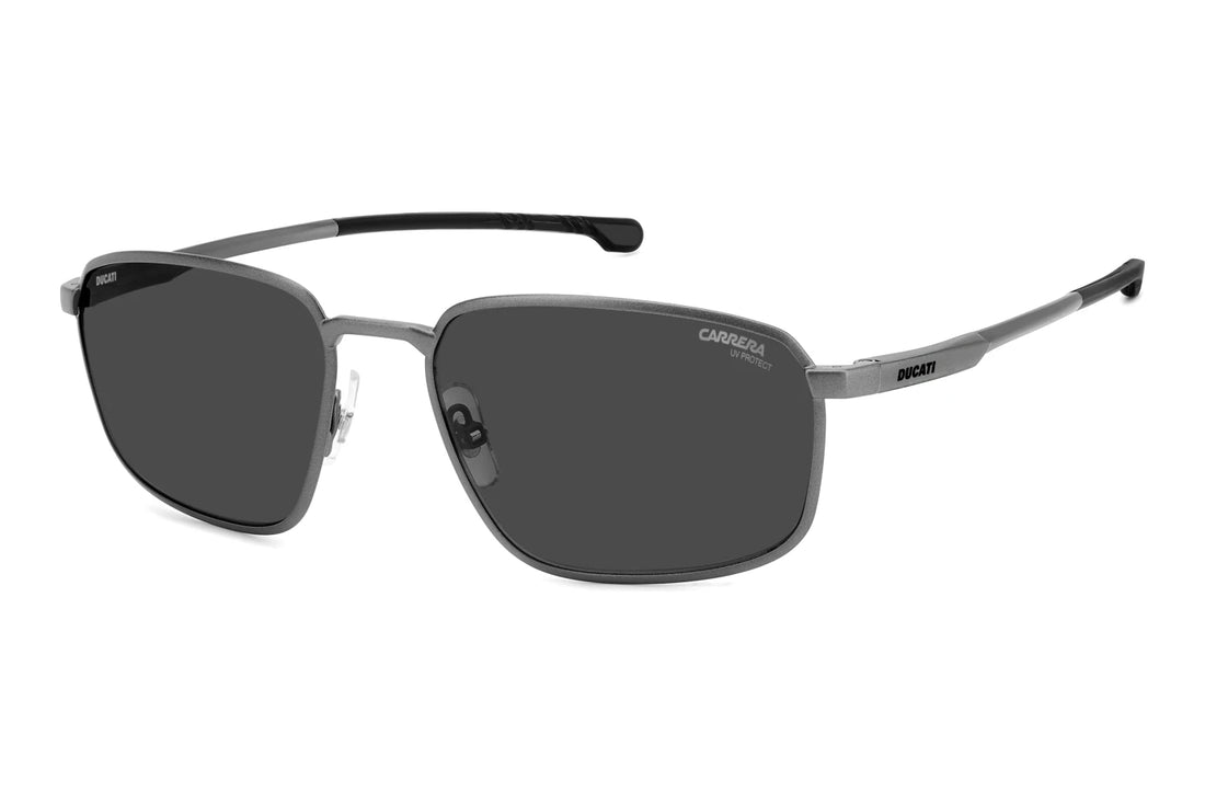Óculos de sol carrera ducati carduc 052/s r80 ir plateado rectangular masculino tamanho 58mm - Vista principal