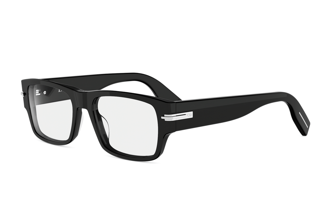 Brillen diorblacksuit xlo s1i 1000 black rectangular masculino maat 54mm - Hoofdaanzicht