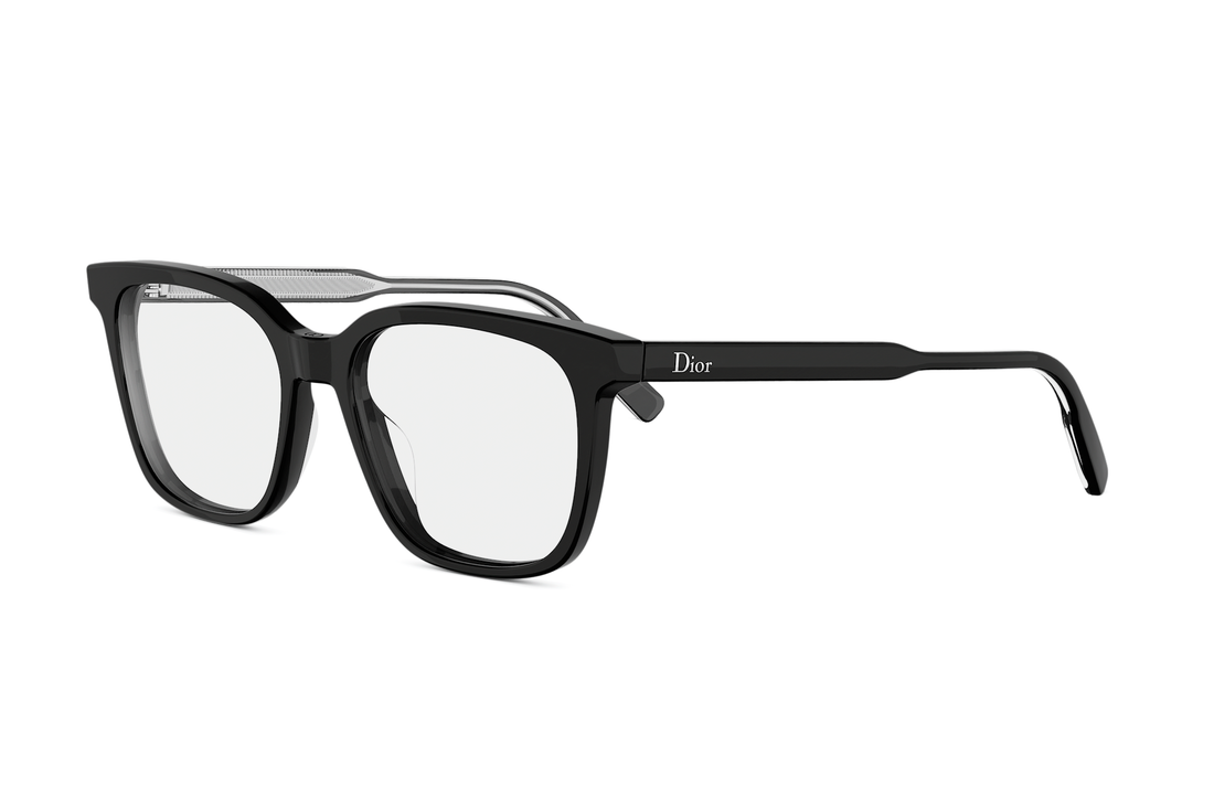 Brillen dioribbono s1i 1000 black square masculino maat 53mm - Hoofdaanzicht