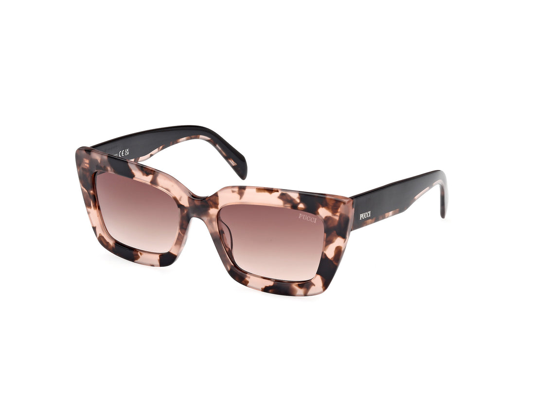 Gafas de sol emilio pucci ep0202 55f havana square femenino talla 54mm - Vista principal