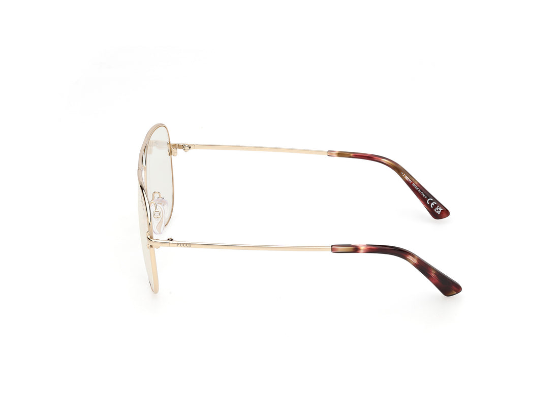 Gafas de sol emilio pucci ep0229 032 dorado pilot femenino talla 60mm - Vista de detalle