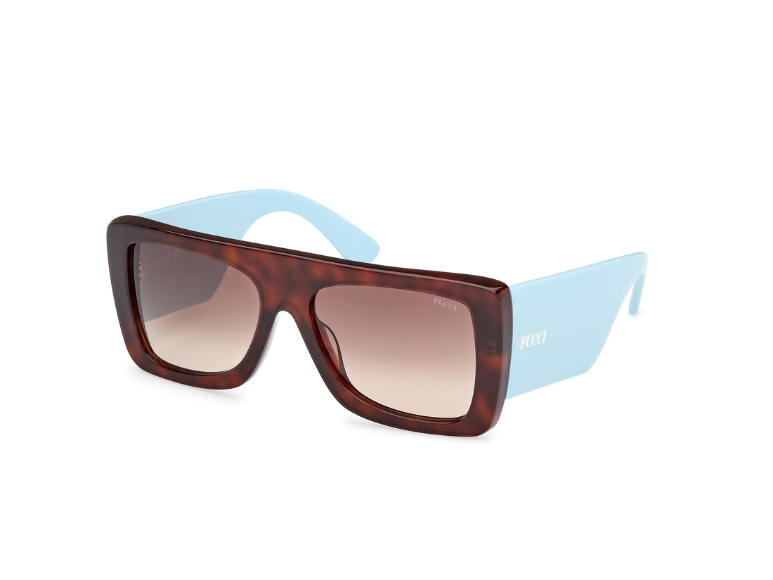 Gafas de sol emilio pucci ep0230 53f havana square femenino talla 56mm - Vista principal
