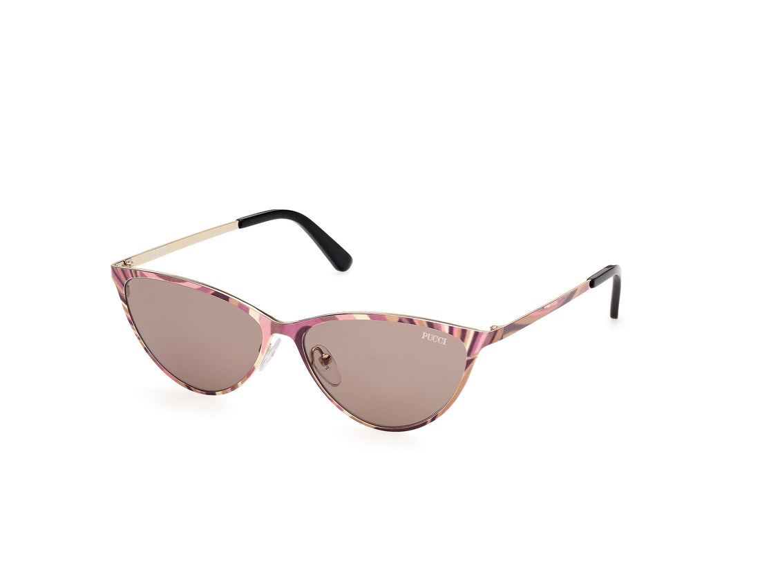 Sunglasses emilio pucci ep0256 99j estampado cat eye femenino size 57mm - Main view
