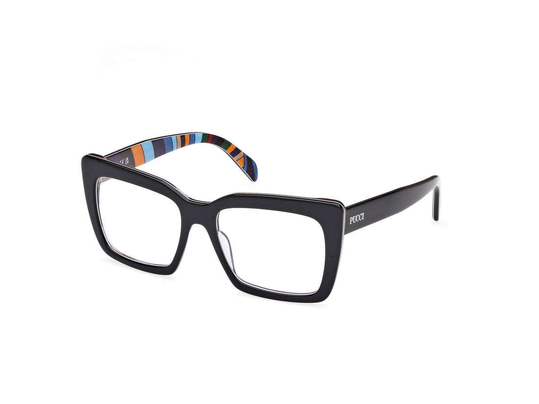 Brillen emilio pucci ep5261 005 negro square femenino maat 54mm - Hoofdaanzicht