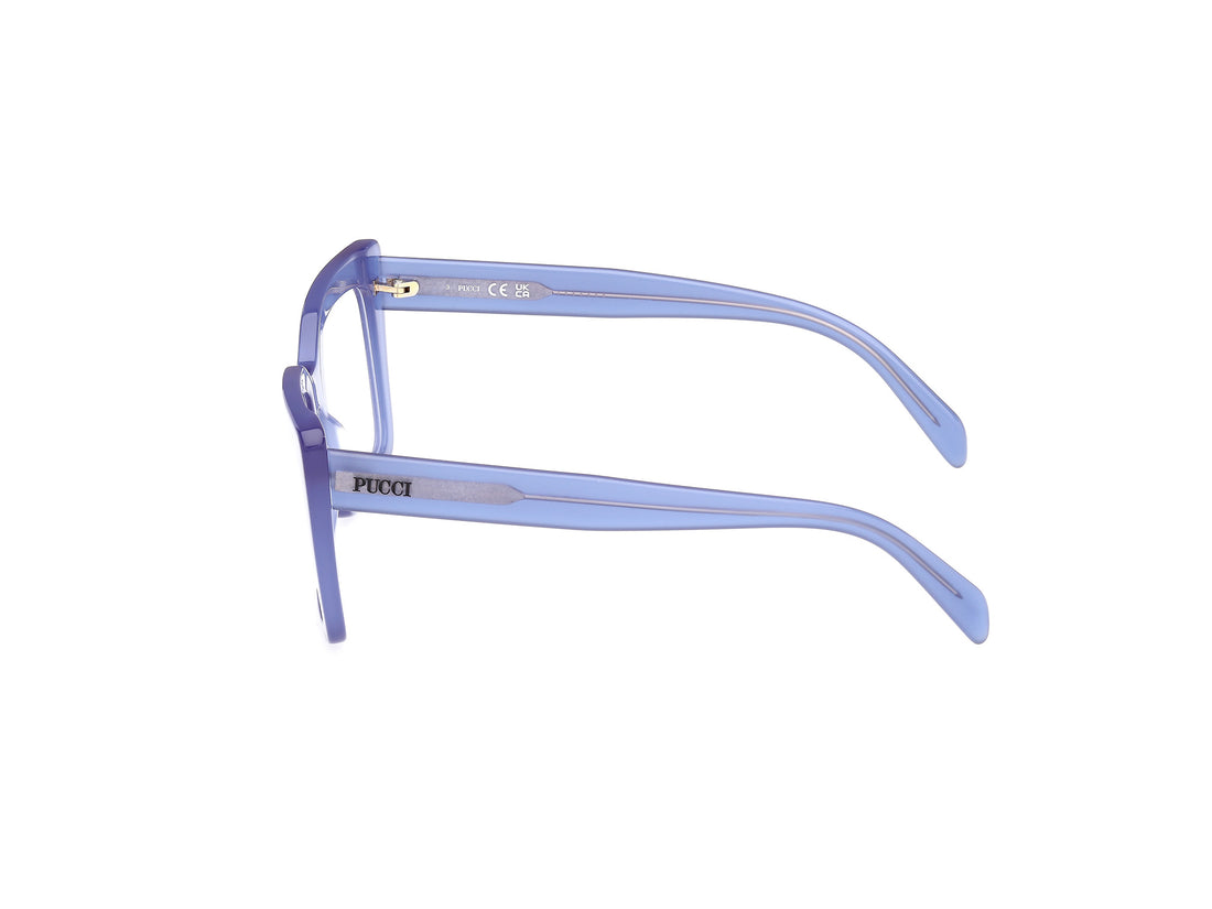 Brillen emilio pucci ep5261 090 azul square femenino maat 54mm - Detailaanzicht