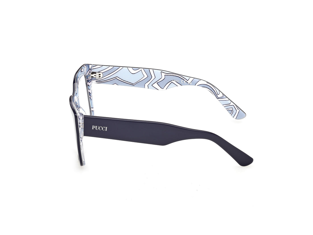 Occhiali da vista emilio pucci ep5284 092 azul square femenino taglia 54mm - Vista dettagliata