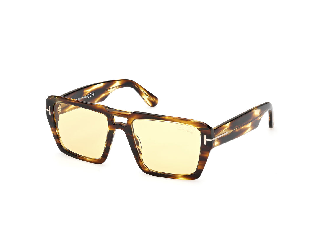 Gafas de sol tom ford ft1153 redford 52e havana navigator masculino talla 56mm - Vista principal