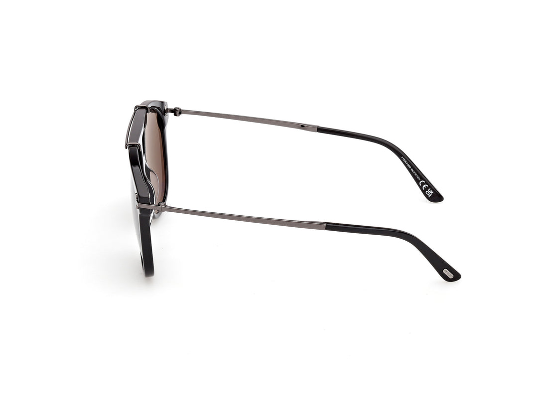 Sunglasses tom ford ft1306 sam-02 01a negro navigator unisex size 58mm - Detailed view