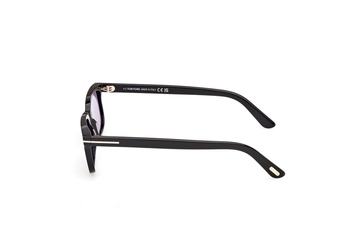 Lunettes de soleil tom ford ft1480 scout-02 01y negro rectangular unisex taille 52mm - Vue détaillée
