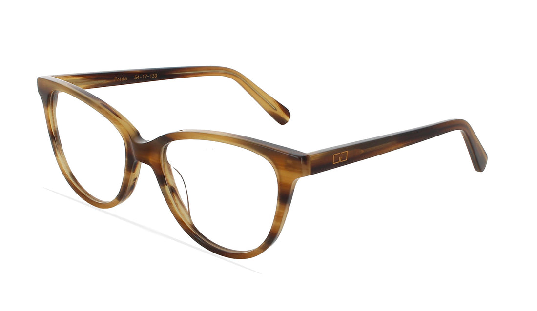 Occhiali da vista greyhounders frida mocca coffee marron oval femenino taglia 54mm - Vista principale